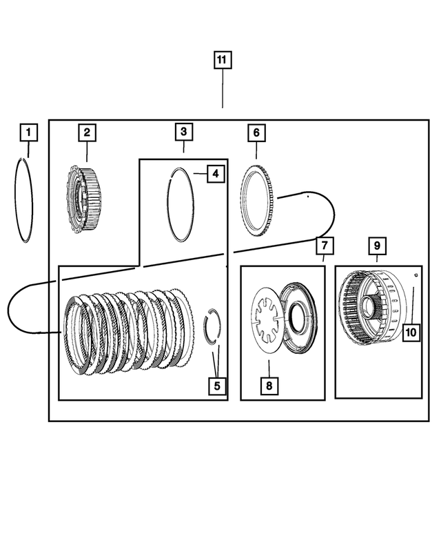 52119568AA - 66RFE; 6-Speed; Automatic Transmission: Plate for Mopar Image