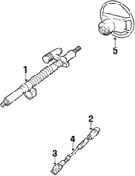8250303 - : Column Assembly for Volvo: 240, 244, 245 Image