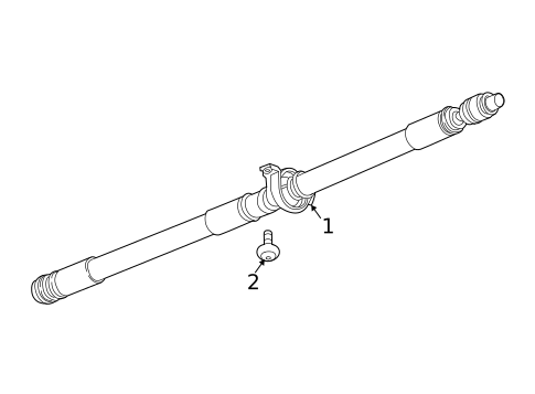 Drive Shaft for 2020 Chevrolet Blazer #0