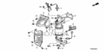 90015PT0J00 - Engine: BOLT-WASHER (8X14) for Honda Image