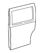 12529769 - Body: Door Shell for Chevrolet: Venture | Oldsmobile: Silhouette | Pontiac: Montana, Trans Sport Image
