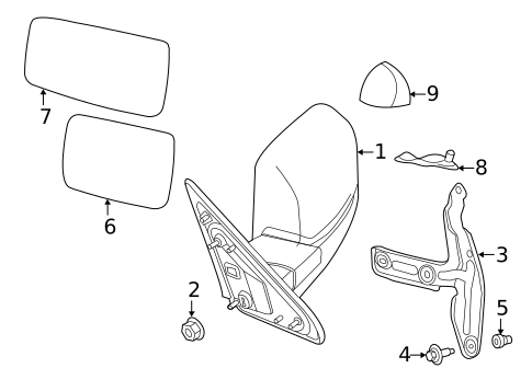 Mirrors for 2013 Ram 1500 #1