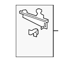 4K8857791A - Electrical: Belt Guide for Audi Image
