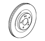 45251TGZA01 - Brakes: Rotor for Acura Image