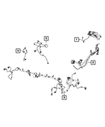 68209645AD - Electrical: Front End Module Wiring for Ram: 2500, 3500 Image