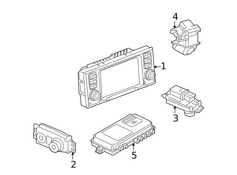 Electrical Components for 2010 Land Rover Range Rover #2