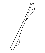 95850258100GRV - Body: Inner Support for Porsche: Cayenne Image