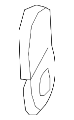 1FK241T1AB - : Upper Shield for Chrysler: Sebring Image