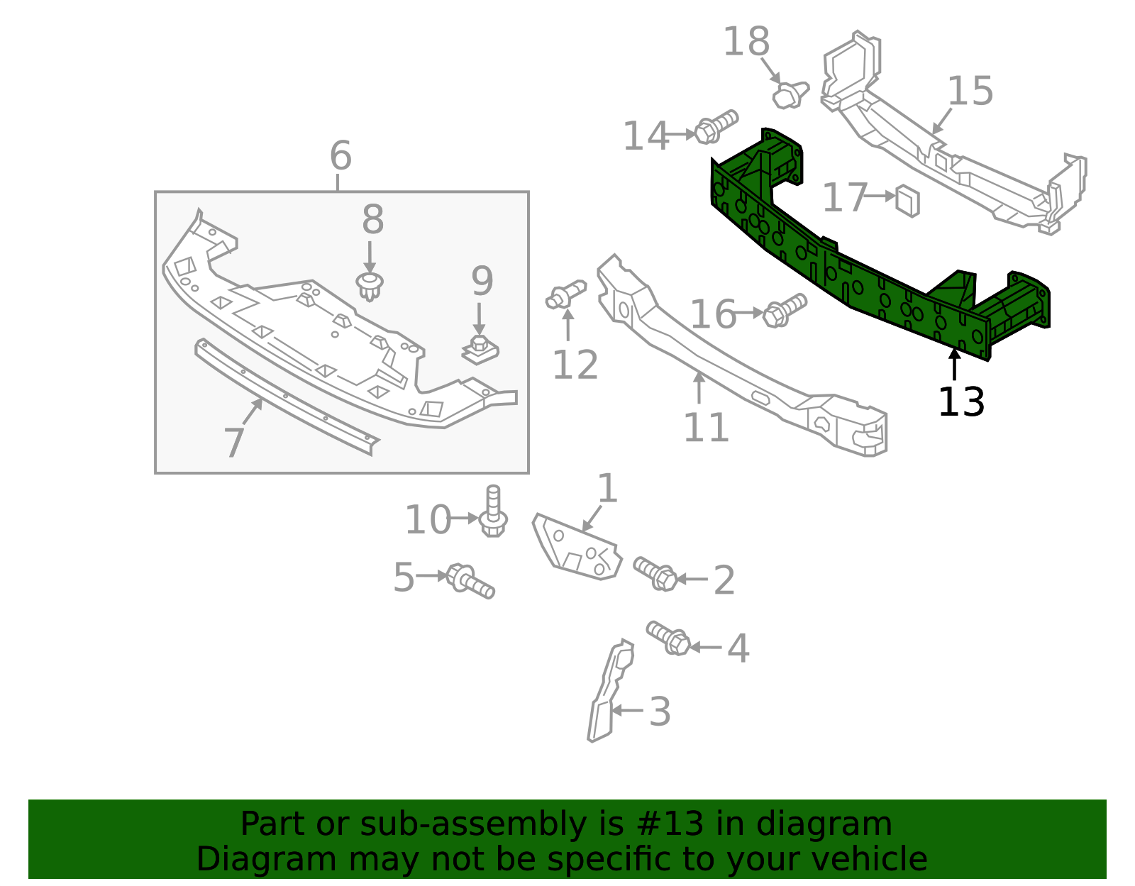 TK48-50-070 - Impact Bar - 2016-2023 Mazda CX-9 | Mazda Swag