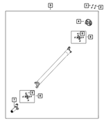 68305655AD - : Drive Shaft for Mopar Image