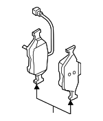 68530121AA - Brakes: Brake Pads for Ram: ProMaster City Image
