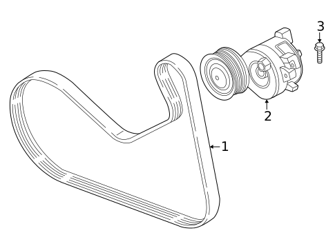 Belts & Pulleys for 2023 BMW M440i #0