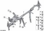 7143428484 - Vehicle Trim: Hex Bolt With Washer for BMW Image