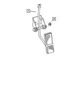 52079304AC - Fuel: Accelerator Pedal for Mopar Image