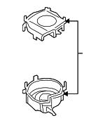 64119244083 - : Blower Case for BMW: X3, X4 Image