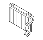 64119290888 - HVAC: Evaporator Core for BMW: 1 Series M, 128i, 135i, 135is, 325i, 325xi, 328i, 328i xDrive, 328xi, 330i, 330xi, 335d, 335i, 335i xDrive, 335is, 335xi, M3, X1, X3, X4 Image