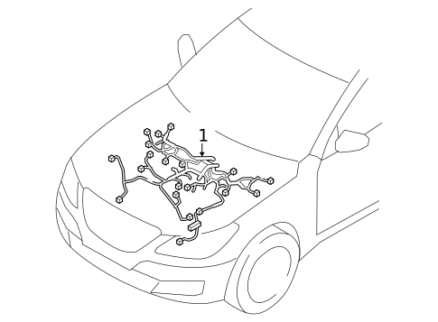 Wiring Harness for 2009 Kia Borrego #0