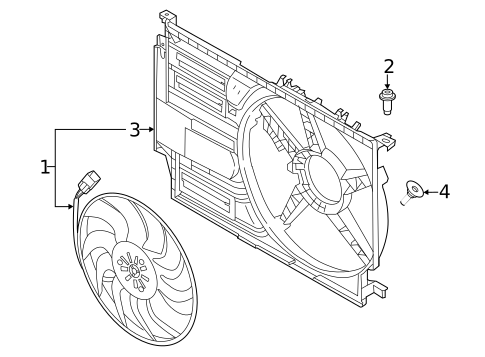 Cooling Fan for 2026 BMW X2 #0