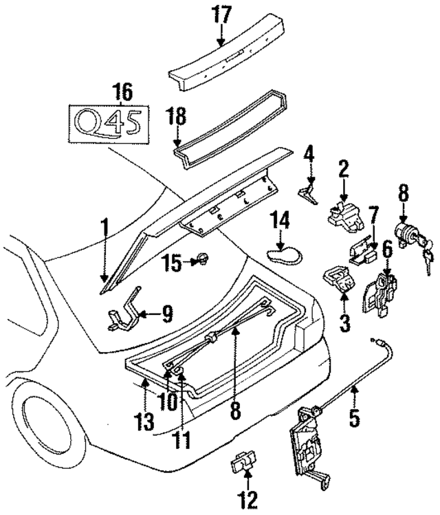 8468060U20 - : Lock Solenoid for Infiniti Image