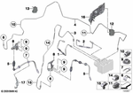34326853543 - Brakes: Pipeline with Pressure Hose for BMW Image