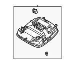 92810L2920WK - Body: Map Lamp Assembly for Kia: K5 Image