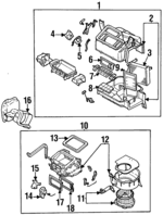 72110AC091 - HVAC: Heater Assembly for Subaru Image