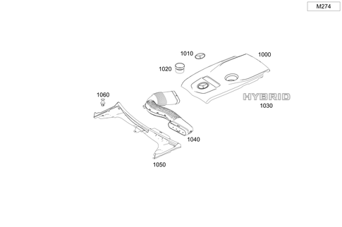 Gasoline Vehicle Air Intake for 2018 Mercedes-Benz C350e #0