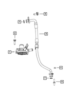 6106003AA - Cooling: Screw And Washer for Mopar Image