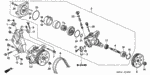 56995P0A000 - Engine: BOLT, POWER STEERING PUMP ADJUSTING for Honda Image