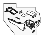 DRVS6442012 - : Center Console for Mazda: CX-30 Image