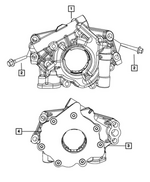 6101233 - Engine: Hex Head Bolt And Coned Washer for Mopar Image