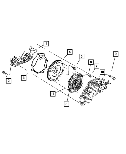 Clutch for 2008 Chrysler Sebring #0