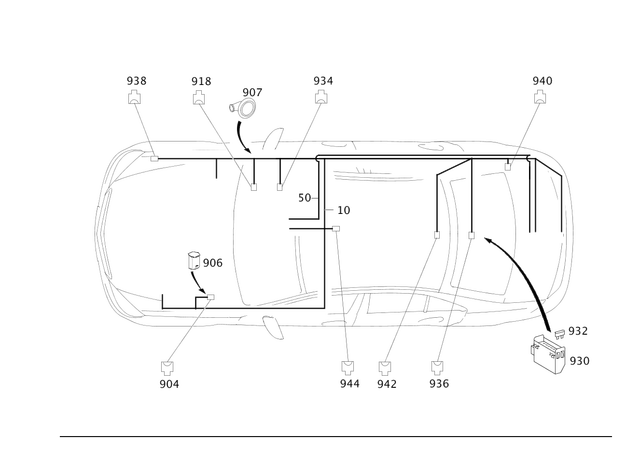 6540478164 - Electrical Equipment and Instruments: Contact Socket Housing for Mercedes-Benz: C250, C300, C350, GL350, GL450, GL550, GL63 AMG, GLE300d, GLE350, GLE400, GLE550e, GLE63 AMG, GLS350d, GLS450, GLS550, GLS63 AMG, ML250, ML350, ML400, ML550, ML63 AMG Image image