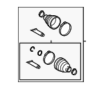 443708011 - Suspension: Boot Kit for Toyota: Highlander, Sienna Image