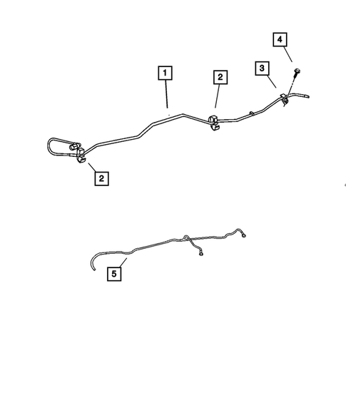 Fuel Lines for 2002 Dodge Durango #0