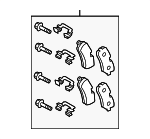 LR139969 - : Brake Pads for Land-Rover Image