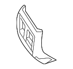 1TL43DX9AA - Body: Rear Panel Trim for Mopar Image