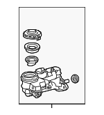 46100TK6A51 - Body: Master Cylinder for Honda: Fit, Insight Image