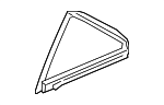 6818812380 - Body: Glass Weather-strip for Toyota Image