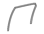 6814212351 - Body: Run Channel for Toyota Image