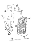 68540972AJ - Electrical: Engine Controller Module for Mopar Image