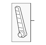 64143AG00AJC - Body: Recline Lever for Subaru Image