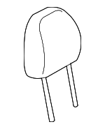 64061AG01AJC - Body: Headrest for Subaru: Legacy, Outback Image
