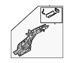 B45A53810C - : Rail Assembly for Mazda Image