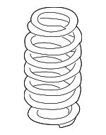 8J0511115BP - : 2008-2015 Audi - Coil Spring for Audi: TT, TT Quattro, TT RS Quattro, TTS Quattro Image