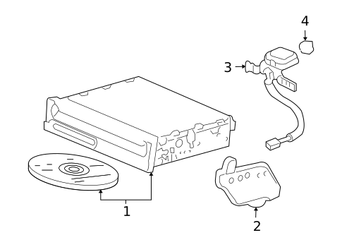 Global Positioning System for 2005 Honda Accord #1