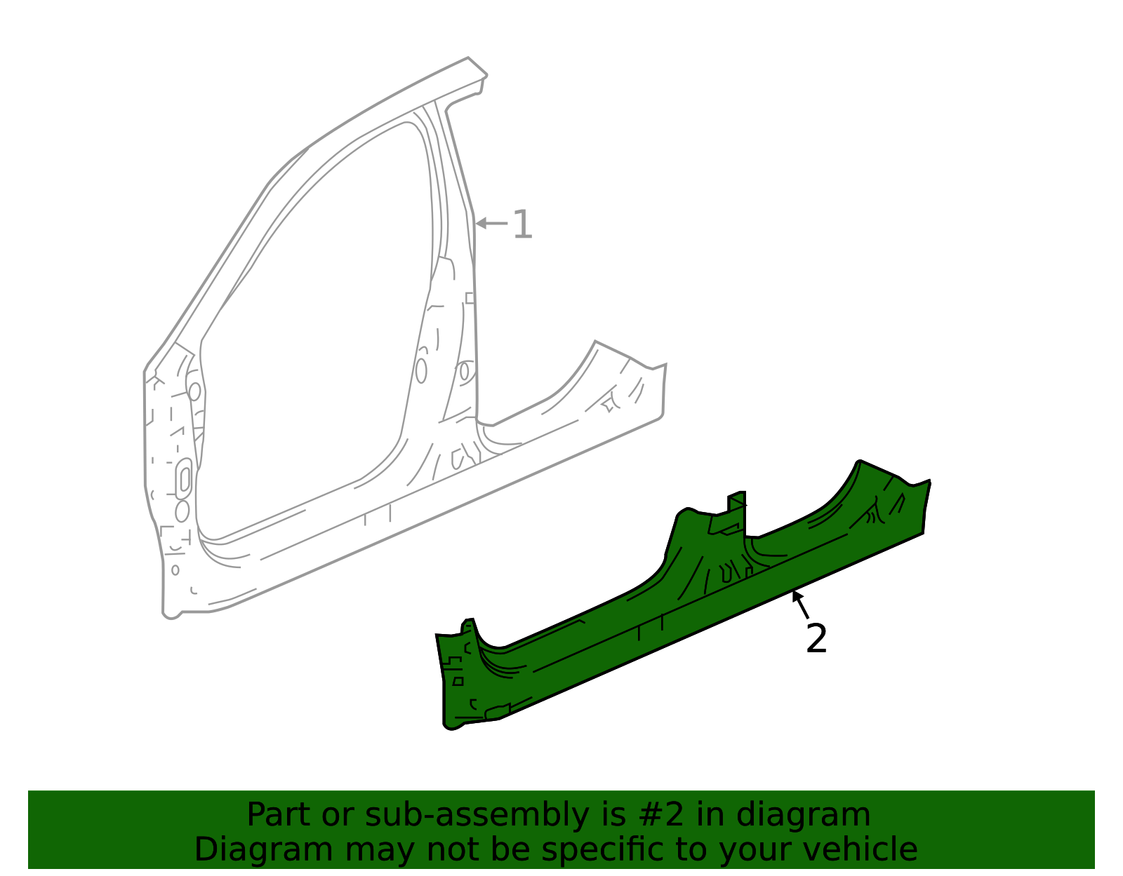 04641-T2F-A00ZZ - Rocker Panel 2013-2017 Honda Accord | Toronto