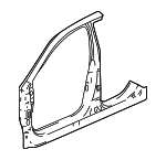 4635T2FA00ZZ - Body: Aperture Panel for Honda: Accord Image