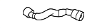 2325018100 - Cooling System: Reservoir Hose for Mercedes-Benz Image