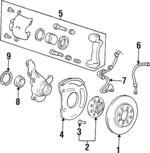 5172034100 - : Wheel Bearing for Hyundai Image